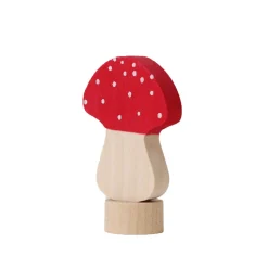 Grimm's Spiel u0026 Holz Summer Nature Table|Wooden Toys < Agaric Toadstool Decorative Figure