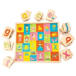 Tender Leaf Toys 12-24 Months|Early Learning < Alphabet Pictures Puzzle
