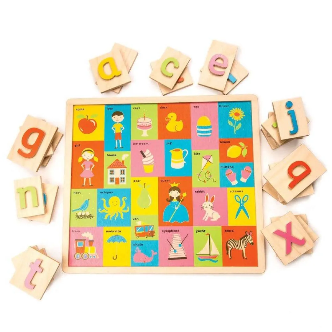 Tender Leaf Toys 12-24 Months|Early Learning < Alphabet Pictures Puzzle