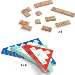 Djeco Wooden Toys|Games < Ancient Egyptian Pyramid Logic Game