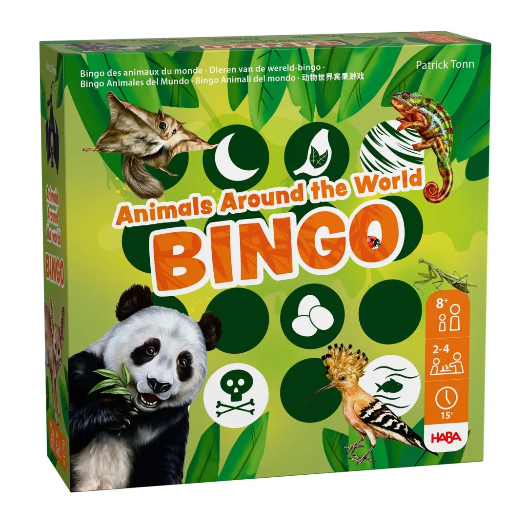 HABA Games < Animals Around the World Bingo