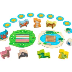 HABA Games|2 Years < Animal Upon Animal Junior Game