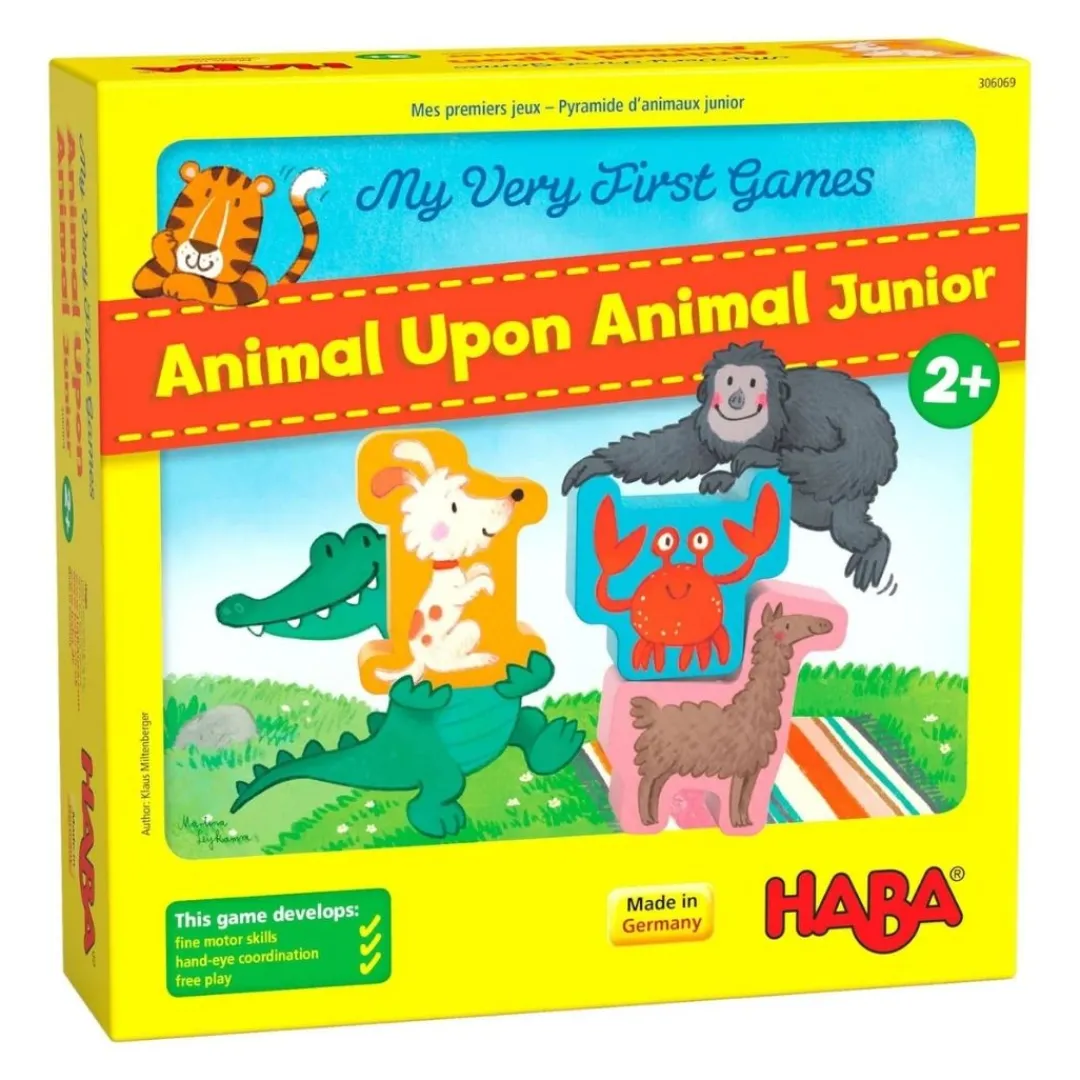 HABA Games|2 Years < Animal Upon Animal Junior Game
