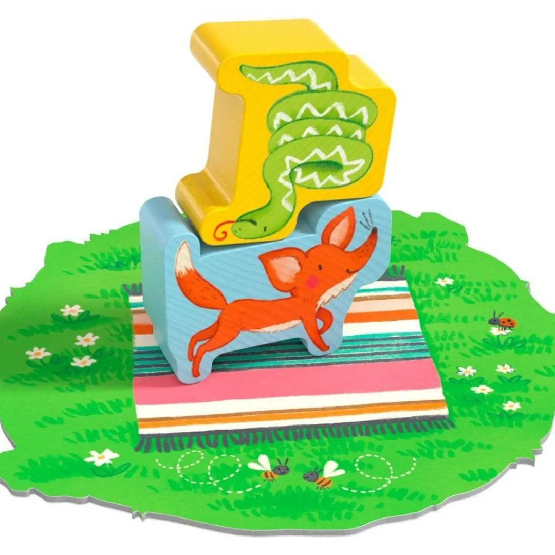 HABA Games|2 Years < Animal Upon Animal Junior Game