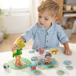 HABA Games|2 Years < Animal Upon Animal Junior Game