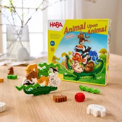 HABA 6 Years|5 Years < Animal Upon Animal Stacking Game