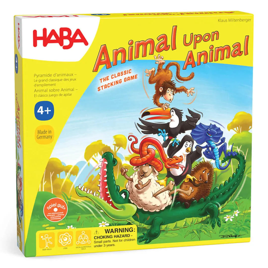 HABA 6 Years|5 Years < Animal Upon Animal Stacking Game
