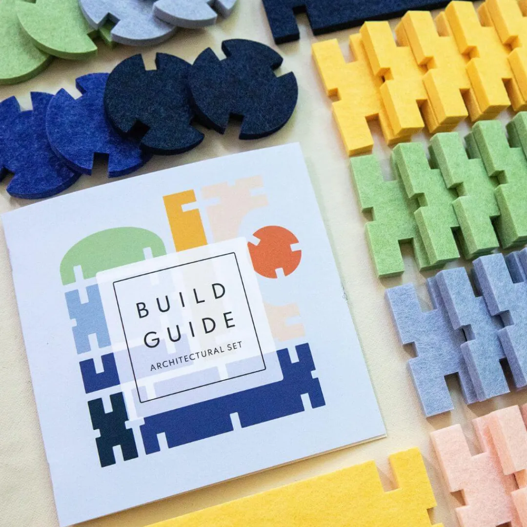 Lowercase Toys 4 Years|3 Years < Architectural Felt Building Set