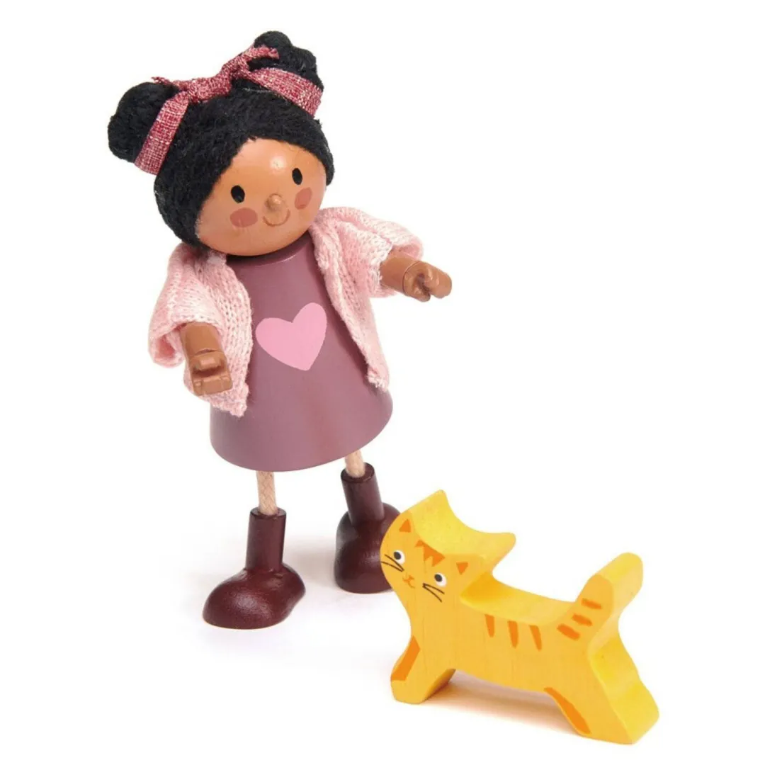 Tender Leaf Toys Dolls|Wooden Toys < Ayana and Her Cat