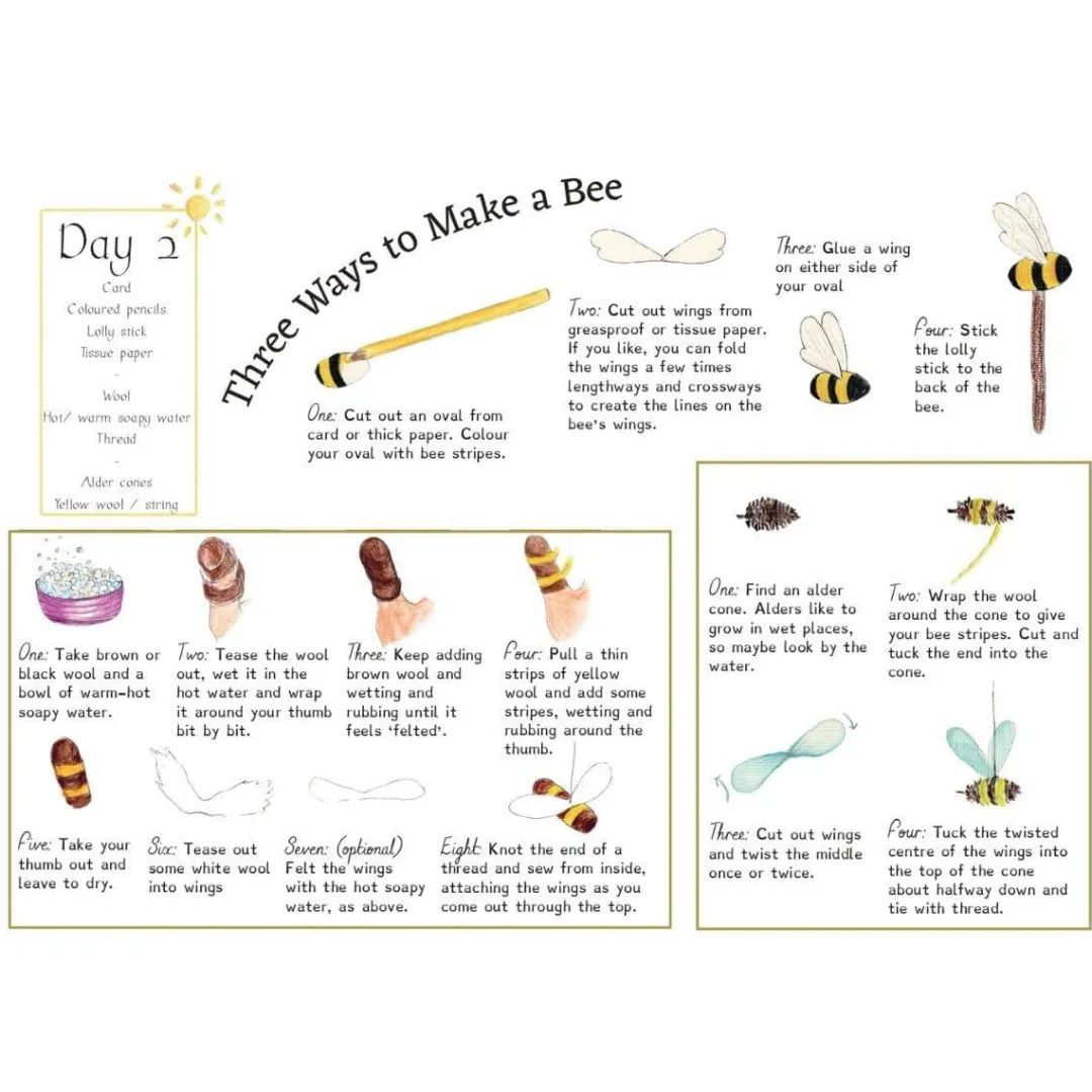 A Year and a Day Books|Summer Nature Table < Magazine - Issue 6: Bees