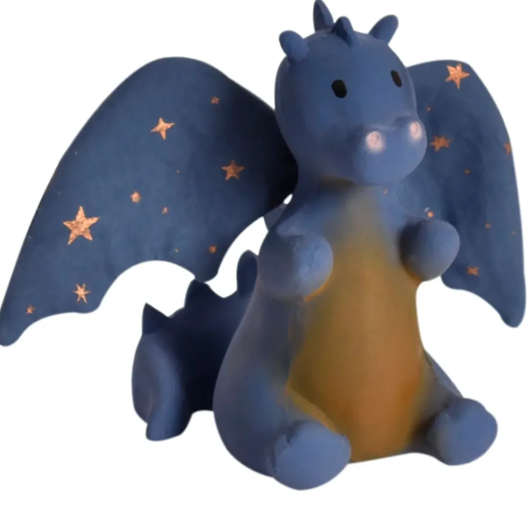 Tikiri Toys 12-24 Months|2 Years < Baby Midnight Dragon Rattle and Teether