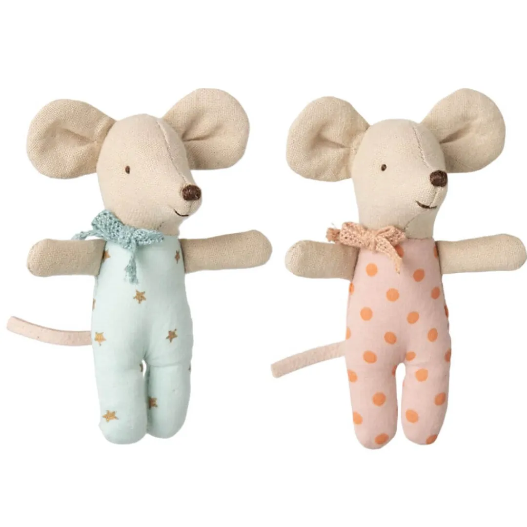 Maileg Dolls|Maileg Collection < Baby Mouse Twins in a Matchbox