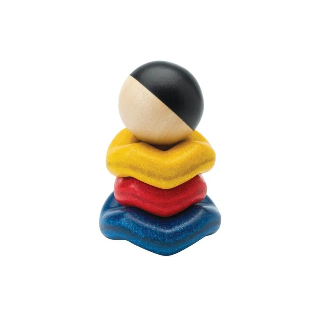 PlanToys 12-24 Months|Early Learning < Ball and Wave Stacking Toy