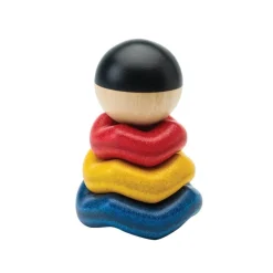 PlanToys 12-24 Months|Early Learning < Ball and Wave Stacking Toy