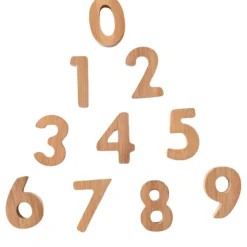 Wee Gallery Wooden Toys|Early Learning < Bamboo Number Set