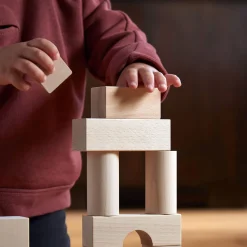 HABA Wooden Toys|4 Years < Basic Building Blocks - Large Starter Set