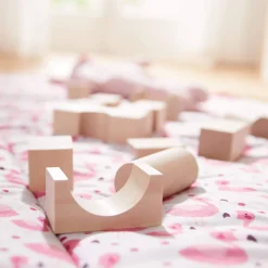HABA Wooden Toys|4 Years < Basic Building Blocks - Small Starter Set