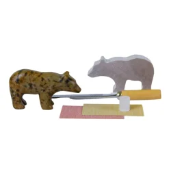 Studiostone Creative Stem Toys|Stem Toys < Bear Soapstone Carving Kit