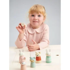 Tender Leaf Toys 4 Years|3 Years < Bear Tales Wooden Doll Set