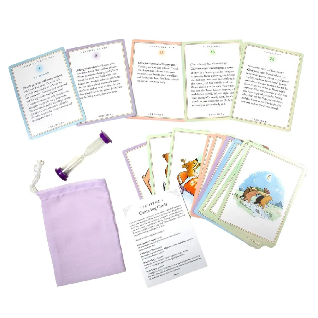 eeBoo Early Learning|4 Years < Bedtime Centering Cards