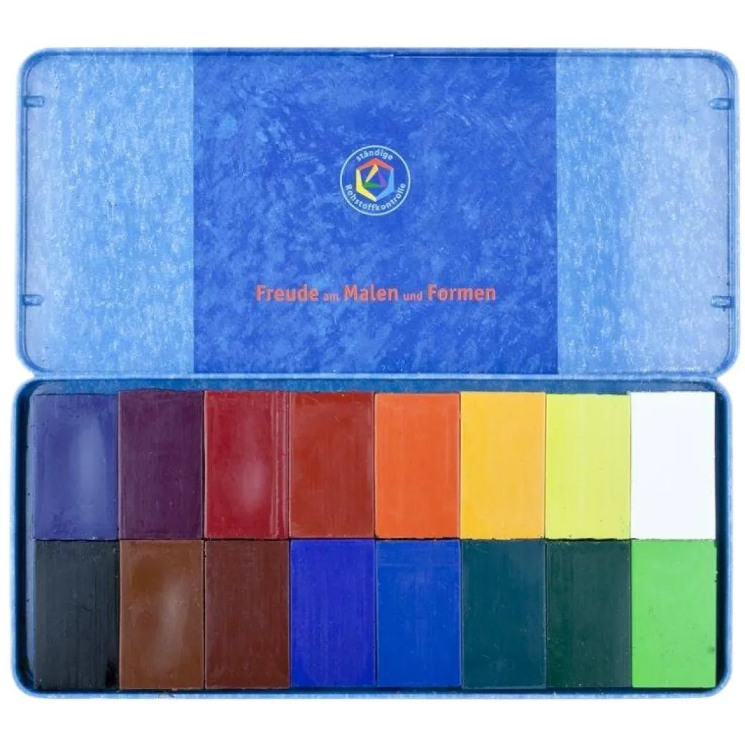 Stockmar 4 Years|3 Years < Beeswax Crayons - 16 Blocks