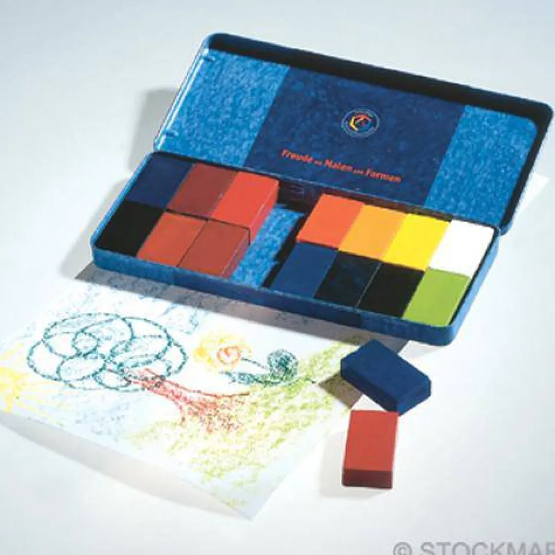 Stockmar 4 Years|3 Years < Beeswax Crayons - 16 Blocks