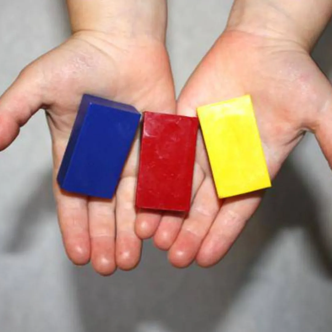 Stockmar 4 Years|3 Years < Beeswax Crayons - Standard Mix - 8 Blocks