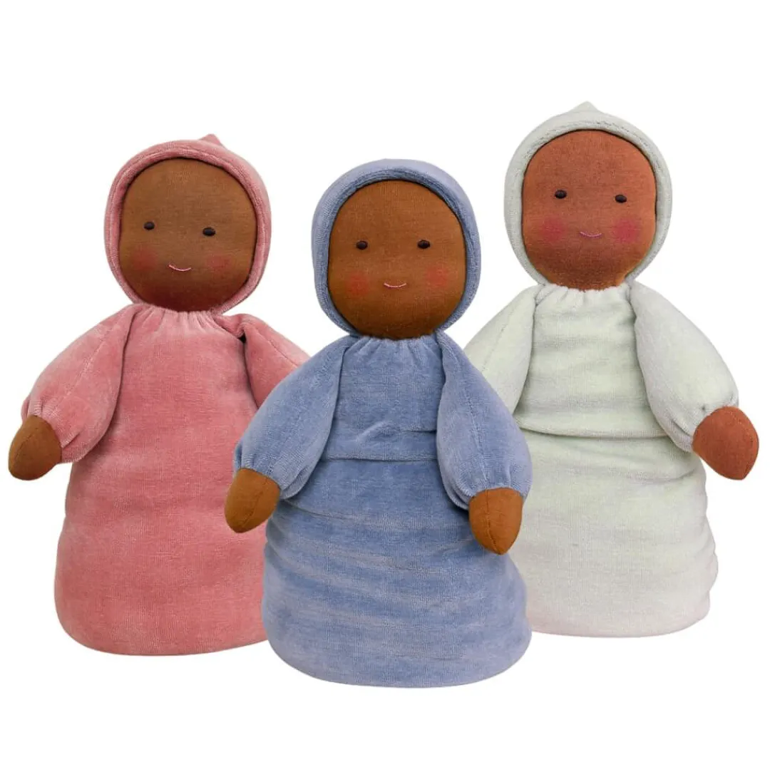 Bella Luna Toys 12-24 Months|Dolls < Bella Luna Waldorf Doll - Dark Skin Tone