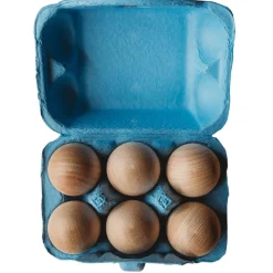 Bella Luna Toys Wooden Toys|2 Years < Bella Luna Wooden Toy Eggs, 6 Pack