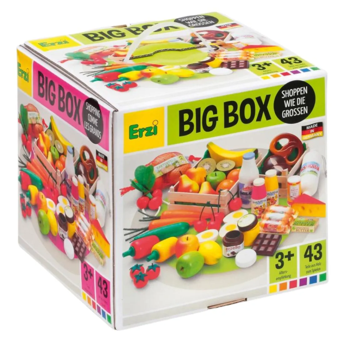 Erzi Wooden Toys|4 Years < Big Box of Play Food