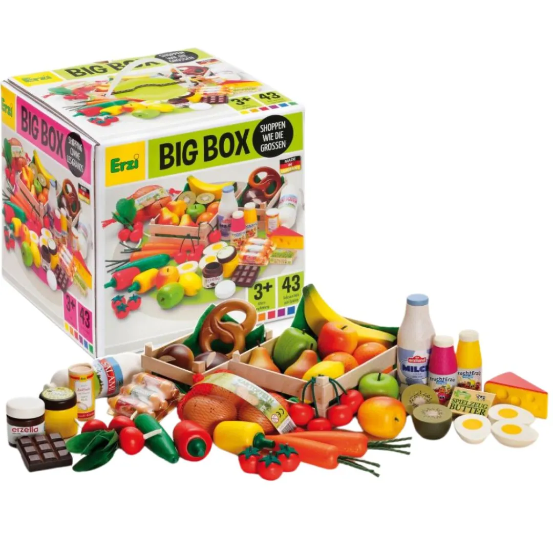 Erzi Wooden Toys|4 Years < Big Box of Play Food