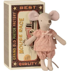 Maileg Maileg Collection|4 Years < Big Sister Mouse in a Matchbox