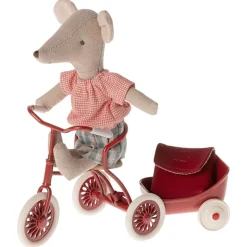 Maileg Maileg Collection|4 Years < Big Sister Tricycle Mouse - Red