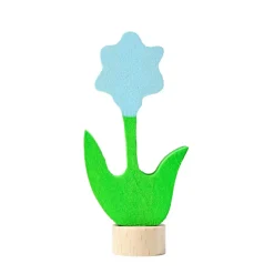 Grimm's Spiel u0026 Holz Handmade Toys|Summer Nature Table < Birthday Ring Decoration - Blue Flower
