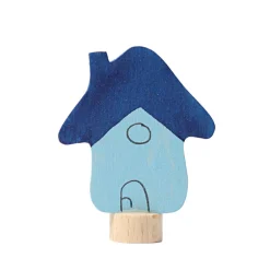 Grimm's Spiel u0026 Holz Wooden Toys|Handmade Toys < Birthday Ring Decoration - Blue House