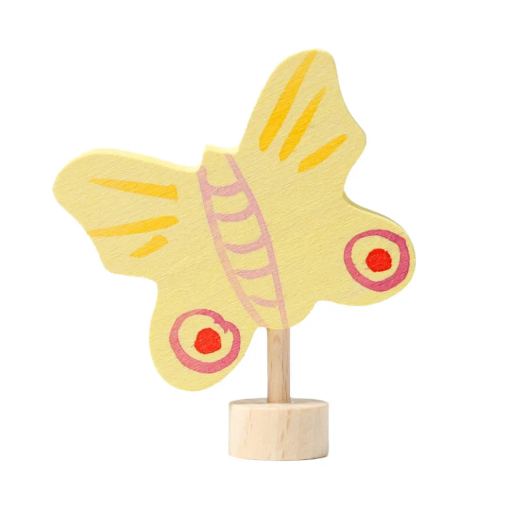 Grimm's Spiel u0026 Holz Summer Nature Table|Wooden Toys < Birthday Ring Decoration - Butterfly