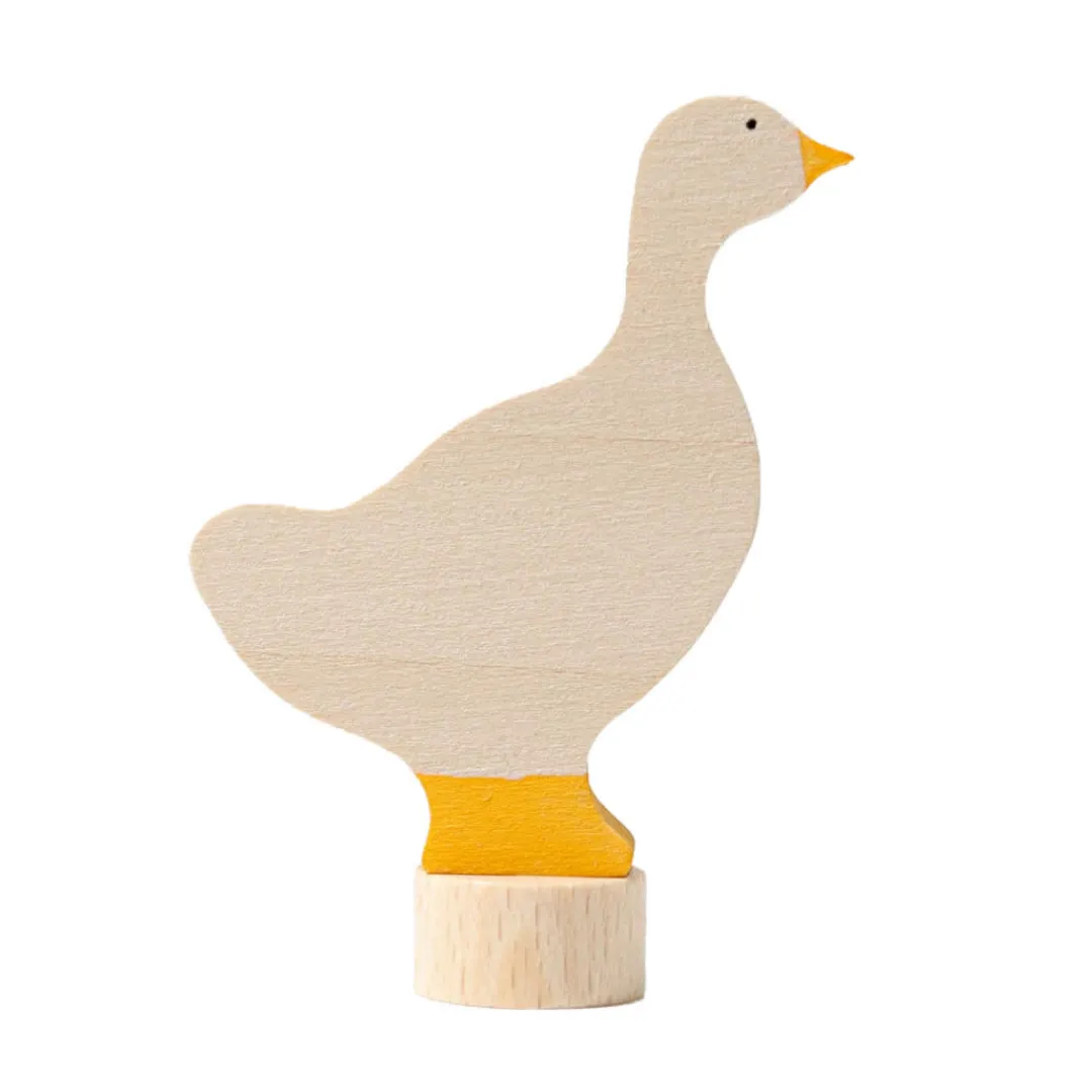 Grimm's Spiel u0026 Holz Wooden Toys|4 Years < Birthday Ring Decoration - Goose