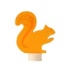 Grimm's Spiel u0026 Holz Handmade Toys|Wooden Toys < Birthday Ring Decoration - Squirrel