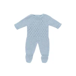 Miniland 4 Years|Montessori Inspired < Blue Knit Doll Pajamas - 15"
