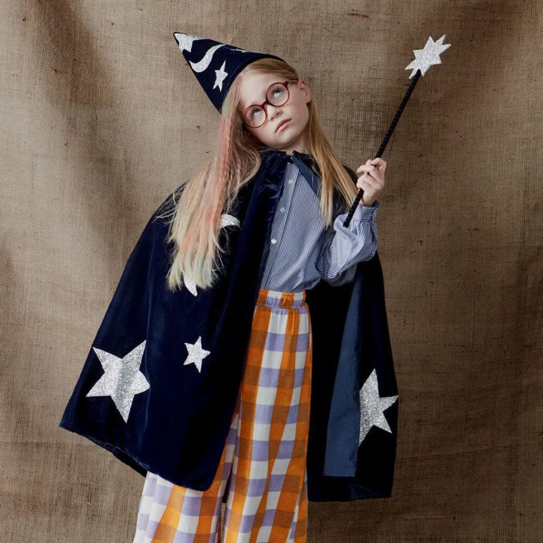 Meri Meri 4 Years|3 Years < Blue Velvet Wizard Costume