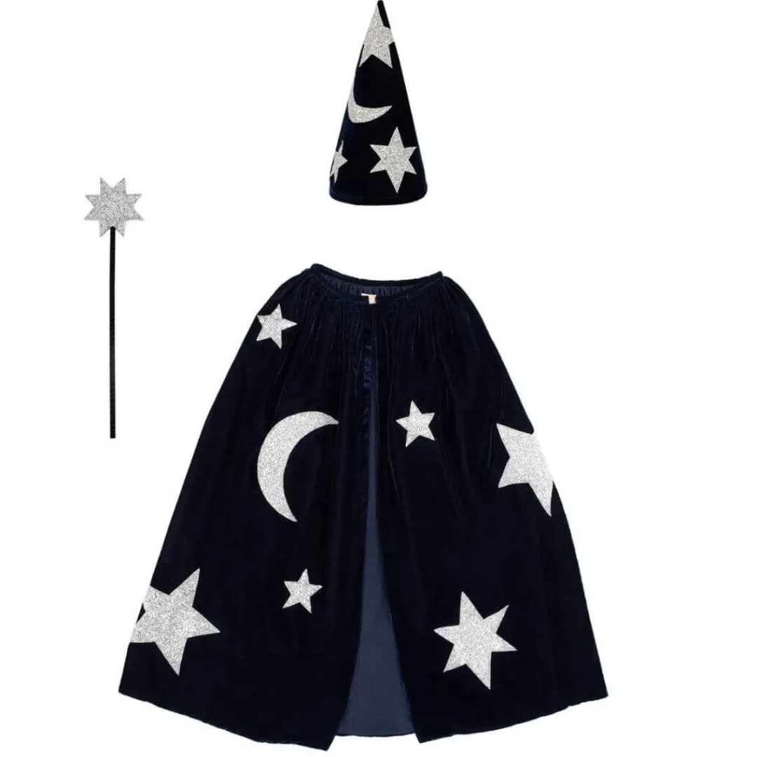 Meri Meri 4 Years|3 Years < Blue Velvet Wizard Costume