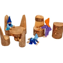 Magic Wood Fairies & Gnomes|Wooden Toys < Branch Furniture Set - Small Kitchen