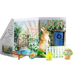 Woodfield Press 4 Years|5 Years < Bunny Rabbit Paper Doll Kit