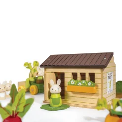 Tender Leaf Dollhouses|Wooden Toys < Bunny's Carrot Patch Wooden Playset