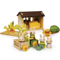 Tender Leaf Dollhouses|Wooden Toys < Bunny's Carrot Patch Wooden Playset