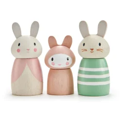 Tender Leaf Toys Wooden Toys|4 Years < Bunny Tales Wooden Doll Set