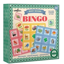 eeboo Games|4 Years < Busy Woods Bingo