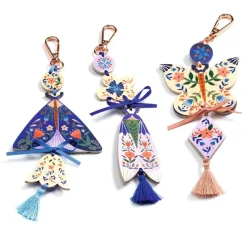 Djeco Wooden Toys|Other Crafts < Butterflies DIY Keychain Craft Kit