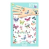 Djeco Fairies & Gnomes|4 Years < Butterflies Temporary Tattoo Set