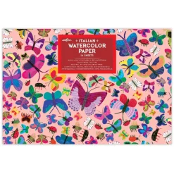 eeboo 4 Years|3 Years < Butterflies Watercolor Paper Pad